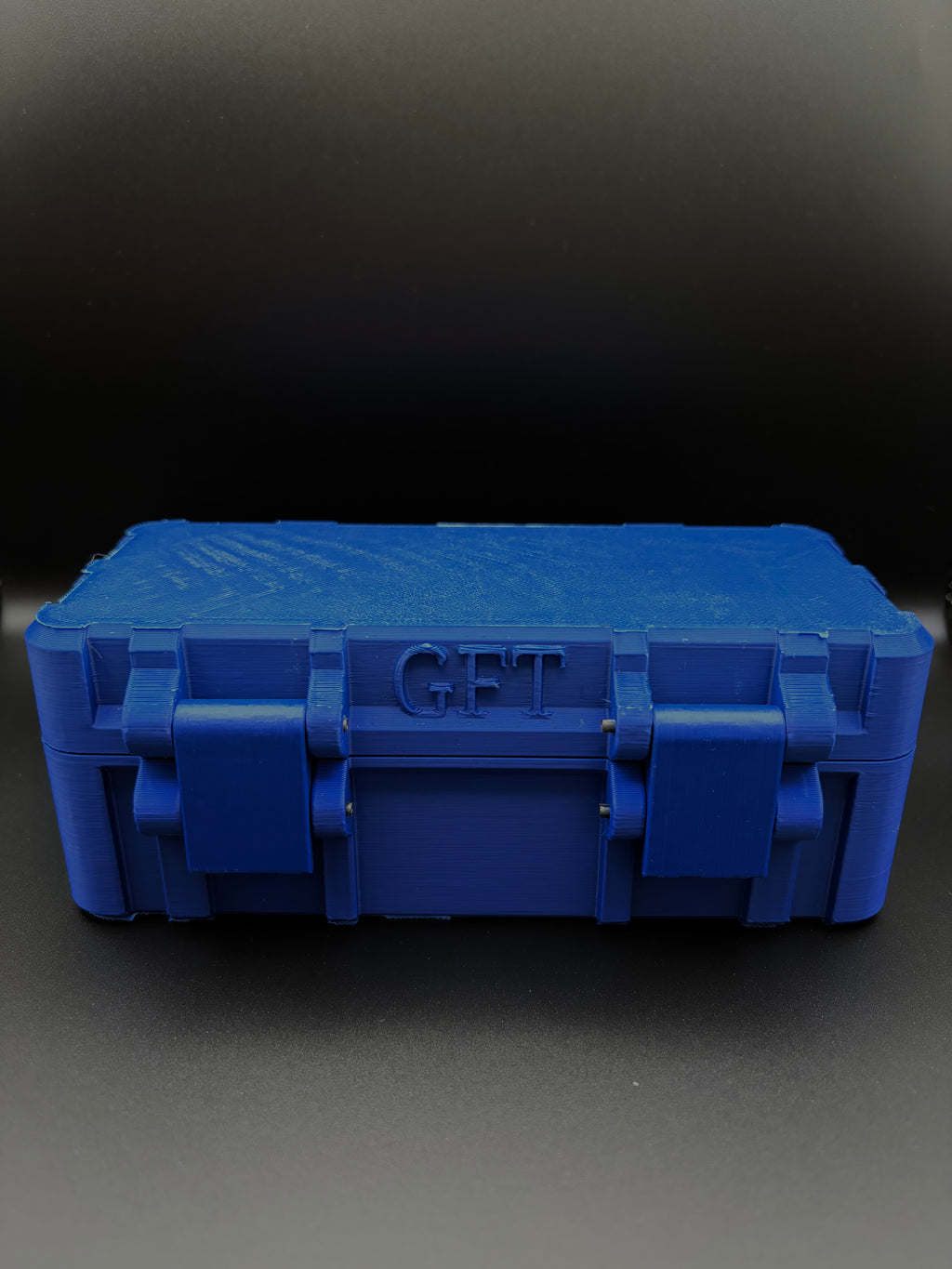 Tactical Battery Storage Box – Rugged 3D Printed Organizer (6× CR123A | 6× AA | 8× CR2032)