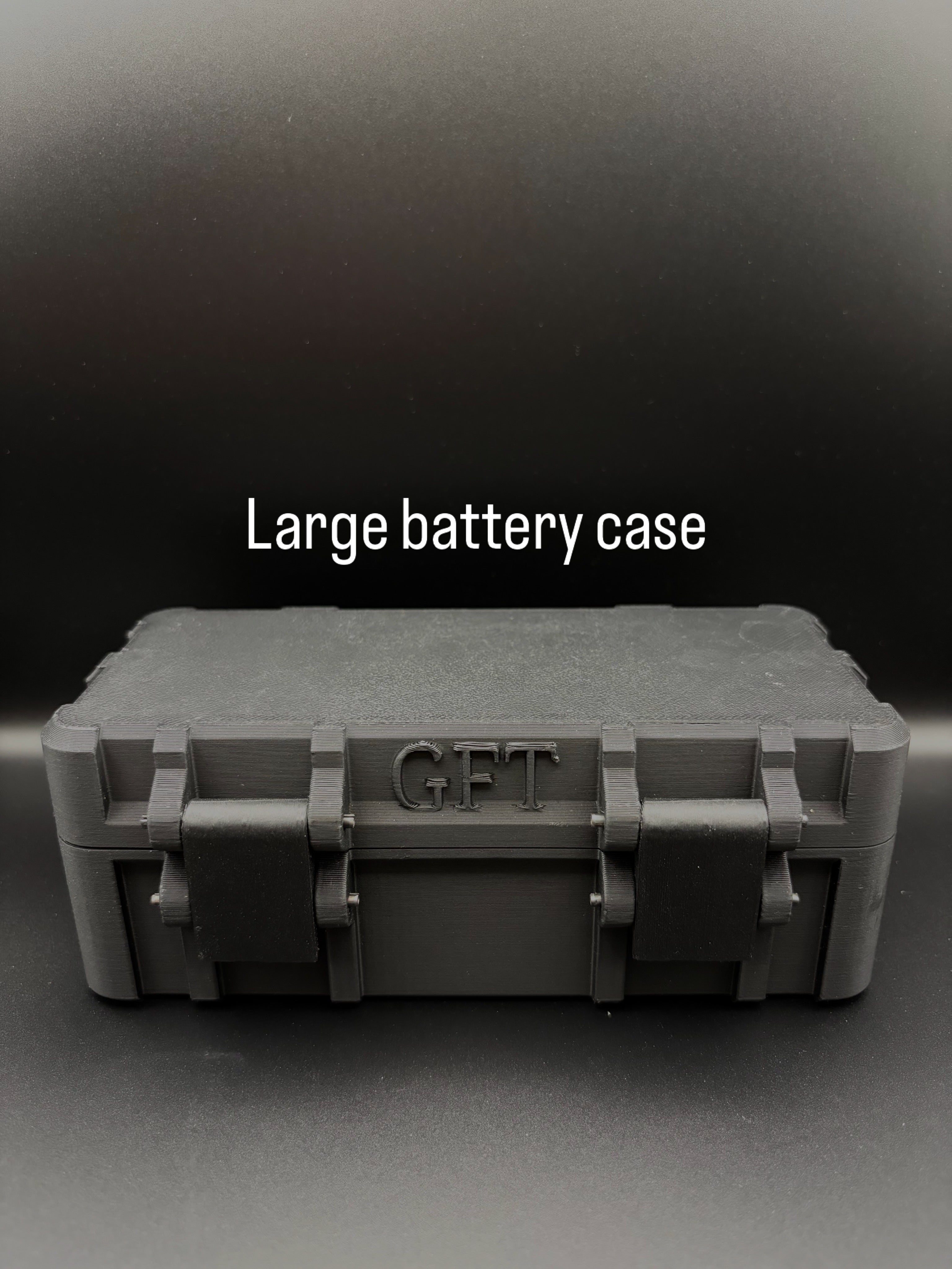 Tactical Battery Storage Box – Rugged 3D Printed Organizer (6× CR123A | 6× AA | 8× CR2032)